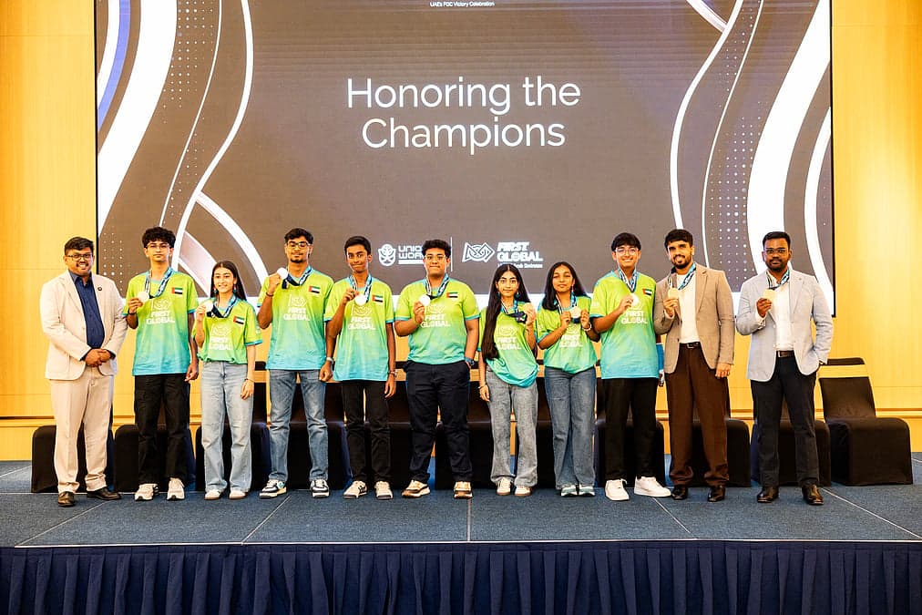 Dubai College students win Gold at the FIRST Global Challenge in Panama